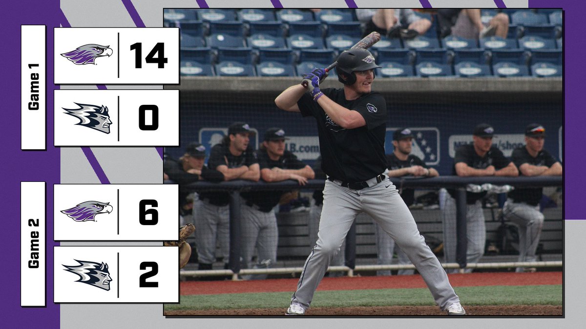 <a href="/UWWBaseball/">UWW Baseball</a> kicks off WIAC Play with two wins over UW-Stout!

The Warhawks take a 14-0 win in Game 1 with only 7 innings before taking Game 2, 6-2. UW-Whitewater and Stout will continue their series tomorrow, with the first game of the double header starting at 12 PM.