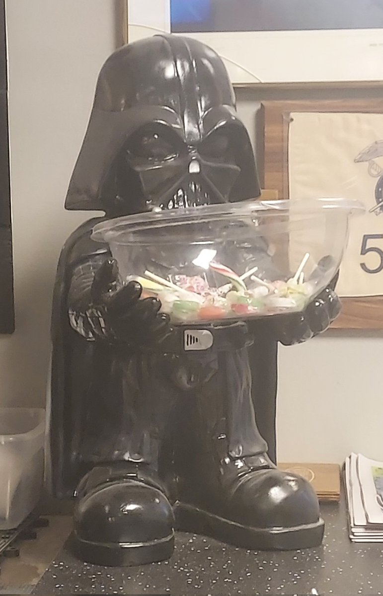 Come to the dark side. We have candy.