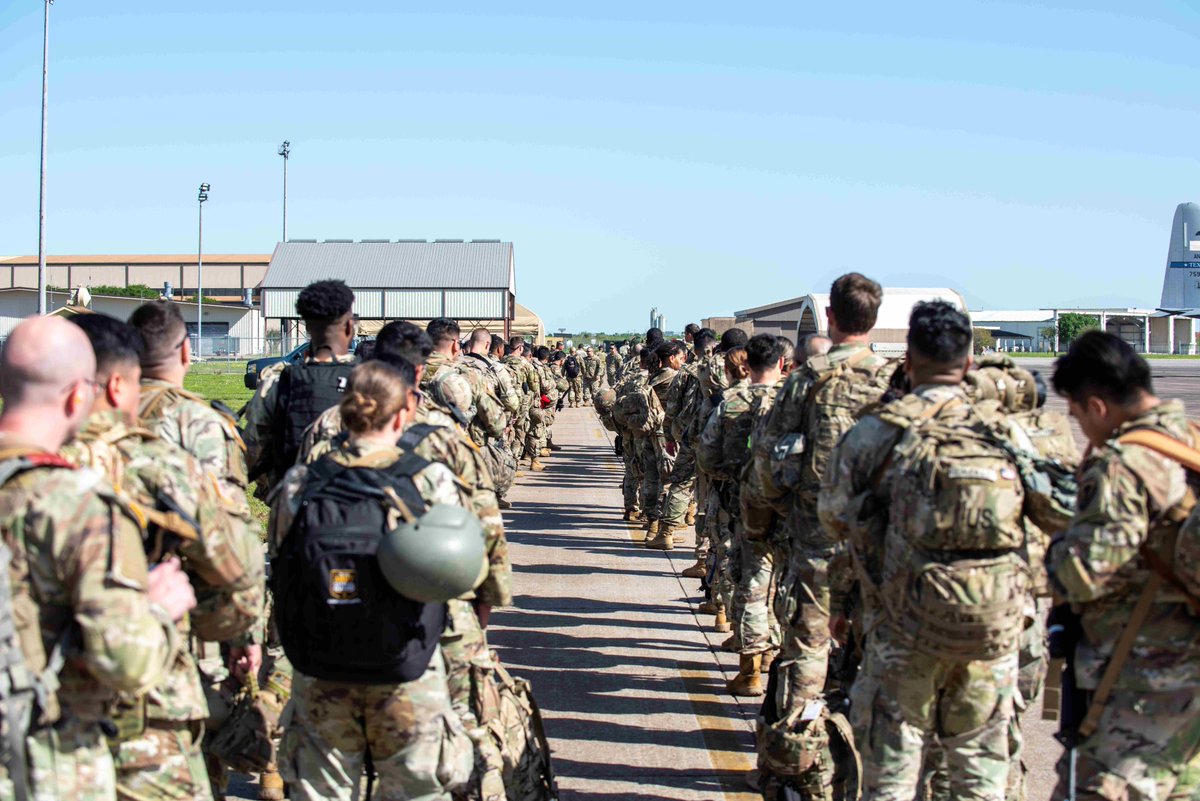 The Texas National Guard continues to surge additional personnel and equipment to protect El Paso. More than 700 additional Soldiers, including 200 Soldiers of the Texas Tactical Border Force (TTBF), have deployed to El Paso throughout the past week. #OperationLoneStar
