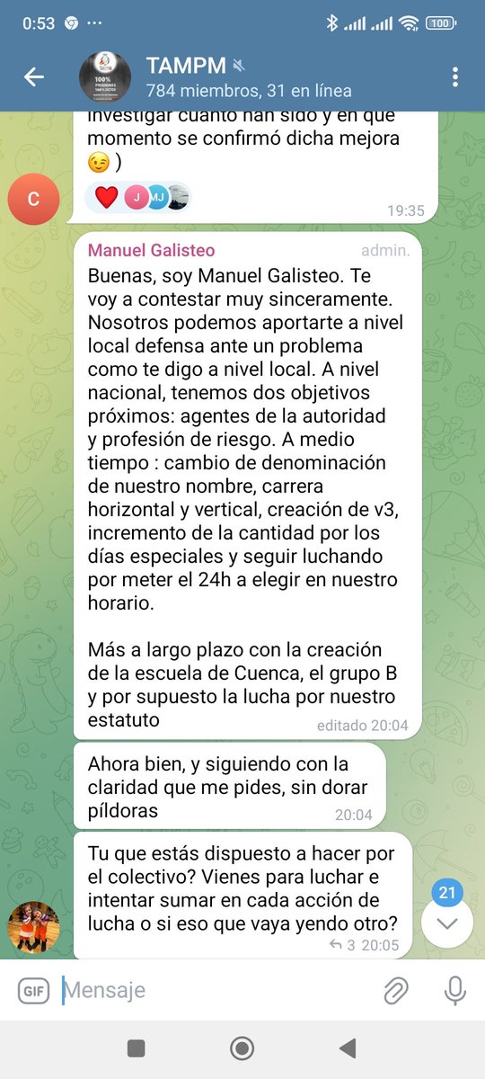 Y todo eso lo va a conseguir sin reunirse en ninguna mesa delegada, sin representación en Age q le permita estar en las mesas donde se corta el bacalao.....y q haya gente q crea a los vendehumos .....
Q miedo tienen q tras las migajas q ellos decían,  caigan más cosas ...