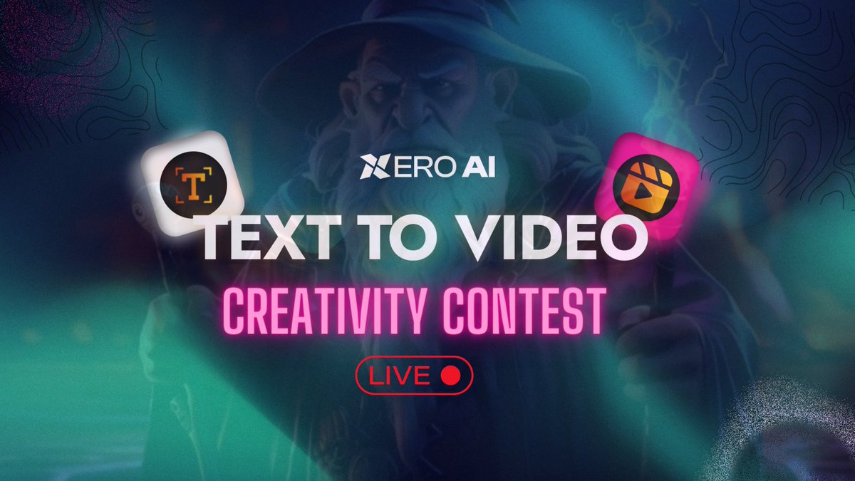 xeroai_erc's tweet photo. 🚨#XeroAI Creativity Contest &amp; #Giveaway Alert! 

Participate in the digital content creation revolution and win up to $500!💰

Calling all creators! Here's your chance to showcase your storytelling skills with our Text-To-Video #XEROAI bot! https://t.co/syUmBnQ48C