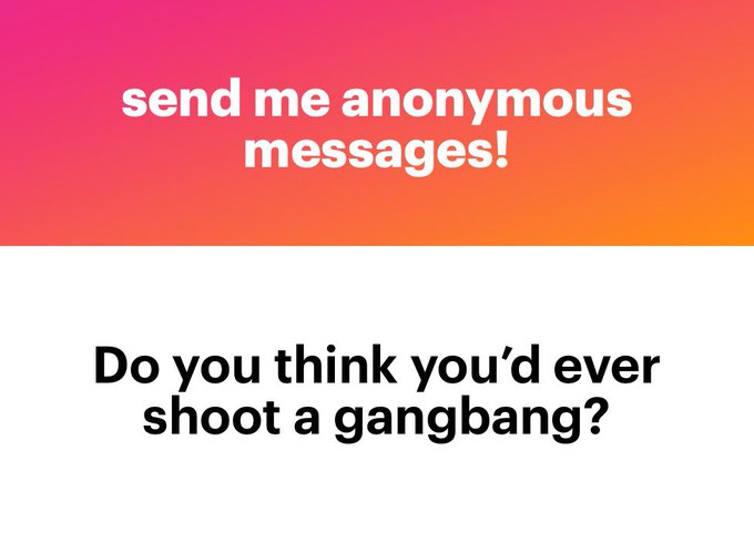 I have been fantasizing about a gangbang for YEARS and if you join me on cam we can talk about it.   I