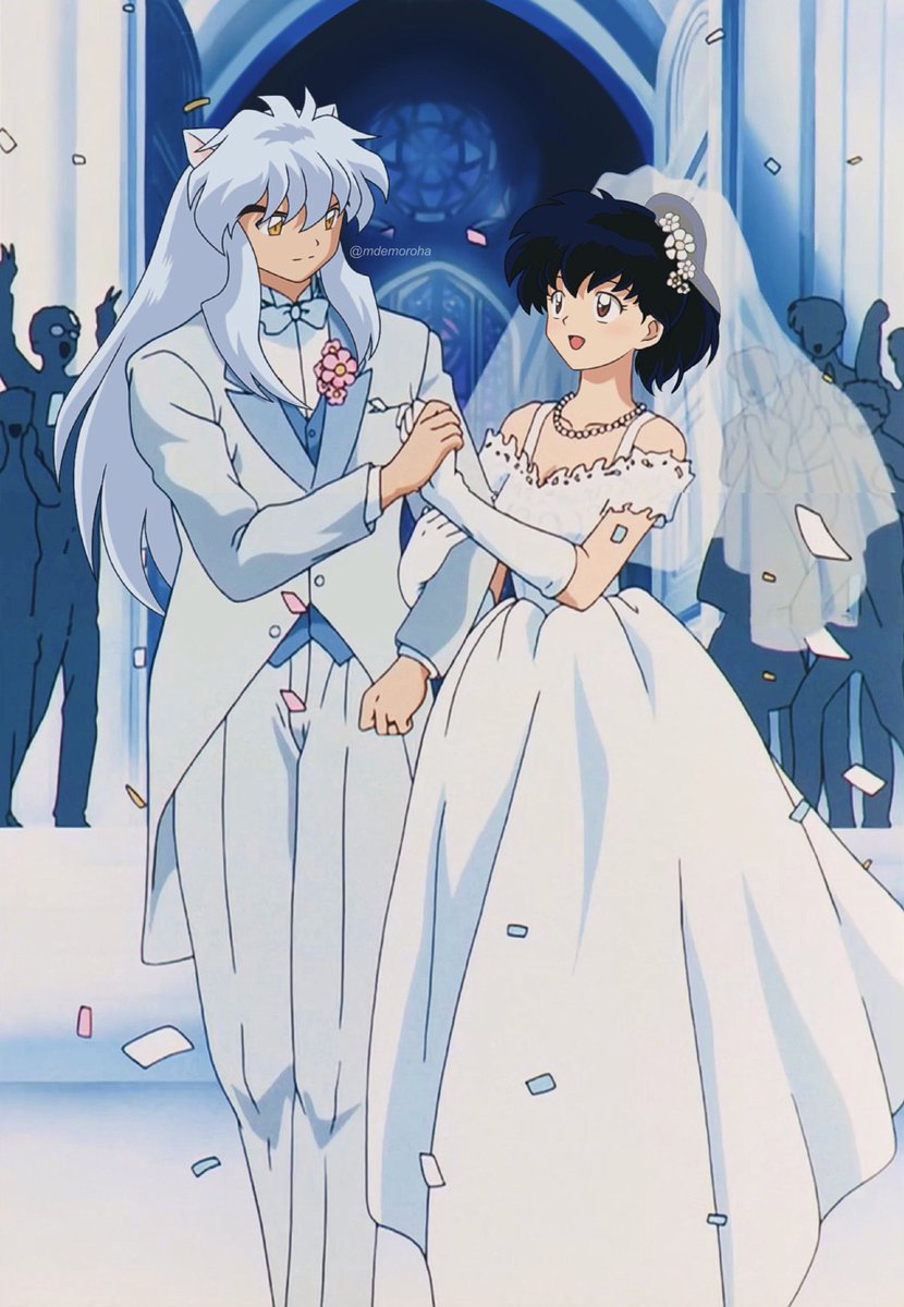 mdemoroha's tweet image. inukag have been married for 14 years now 
#犬夜叉 #14aniversarioInuKag