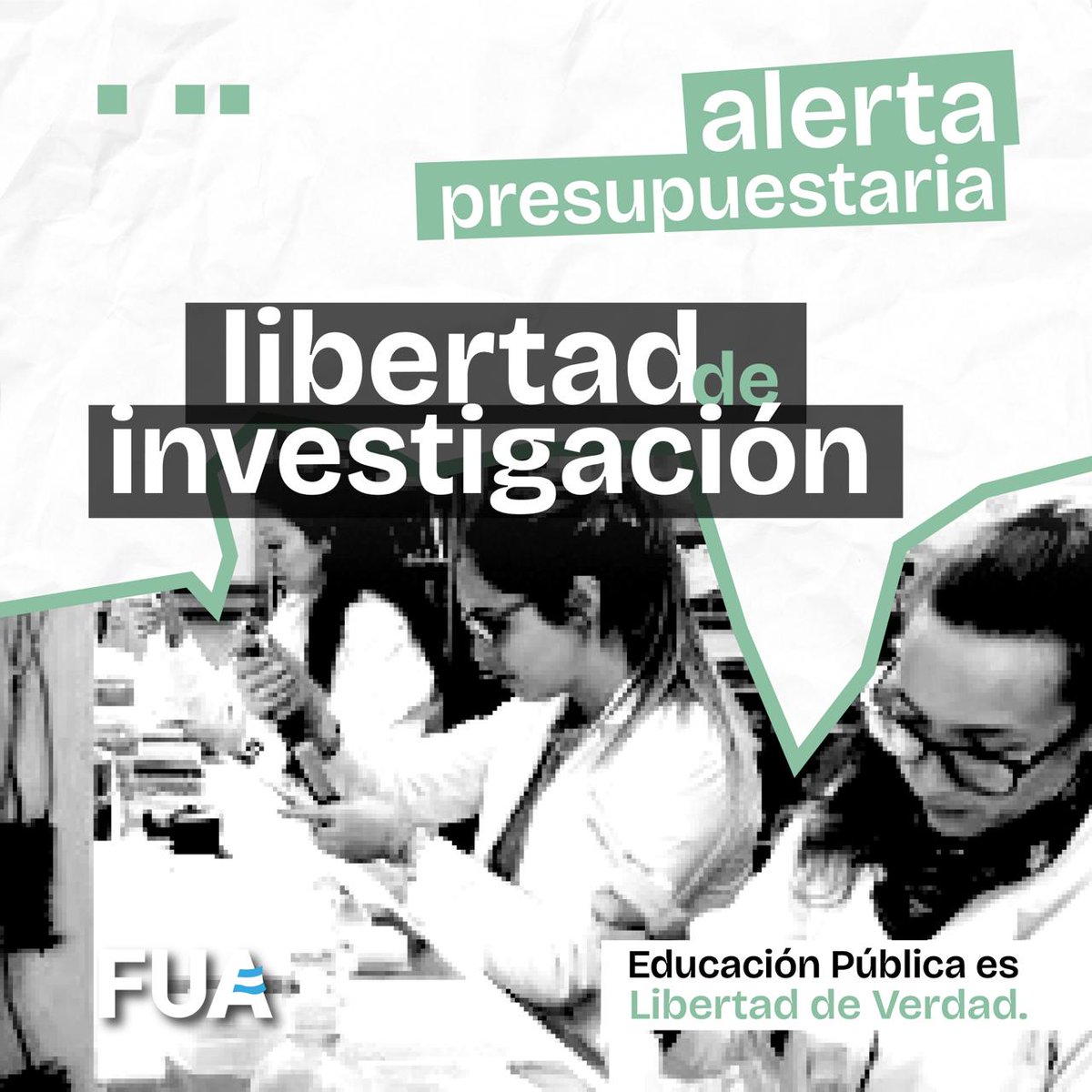 CIENCIA Y SOBERANIA SON LIBERTAD 🇦🇷 Un país que no invierte en ciencia, renuncia a ser una nación libre y soberana. La ciencia y la tecnología son protagonistas en las Universidades Públicas. (+)