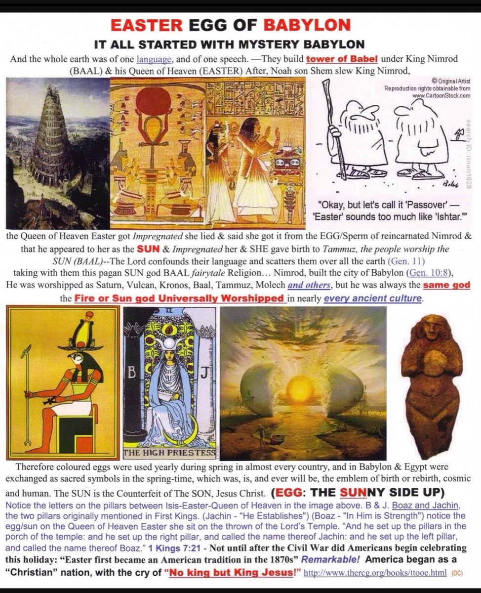 SabrinaGal182's tweet photo. EASTER EGG OF BABYLON https://t.co/9VZ41FYsi4