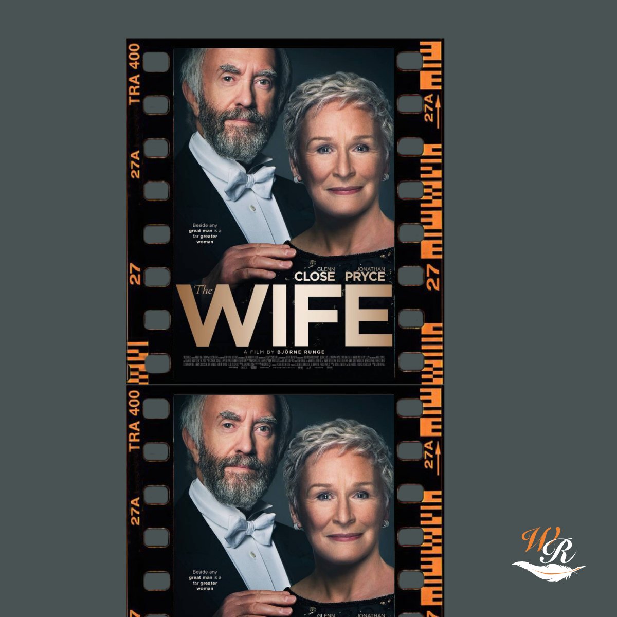 In "The Wife - Vivere nell'ombra" (2017), diretto da Björn Runge, Joe Castleman è uno scrittore che si prepara a ricevere il premio Nobel. 

Ma, dietro il suo successo, si nasconde il sacrificio silenzioso della moglie Joan.   

#scrivilo 
#dallapennaallapellicola