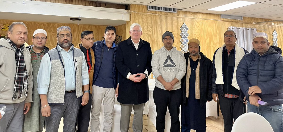 Grateful and honored to be invited to break bread with my friends in the Muslim and Bangladesh communities at their Annual Iftar Dinner during this holy month of Ramadan. #RamadanKareem  رَمَضان كَريم