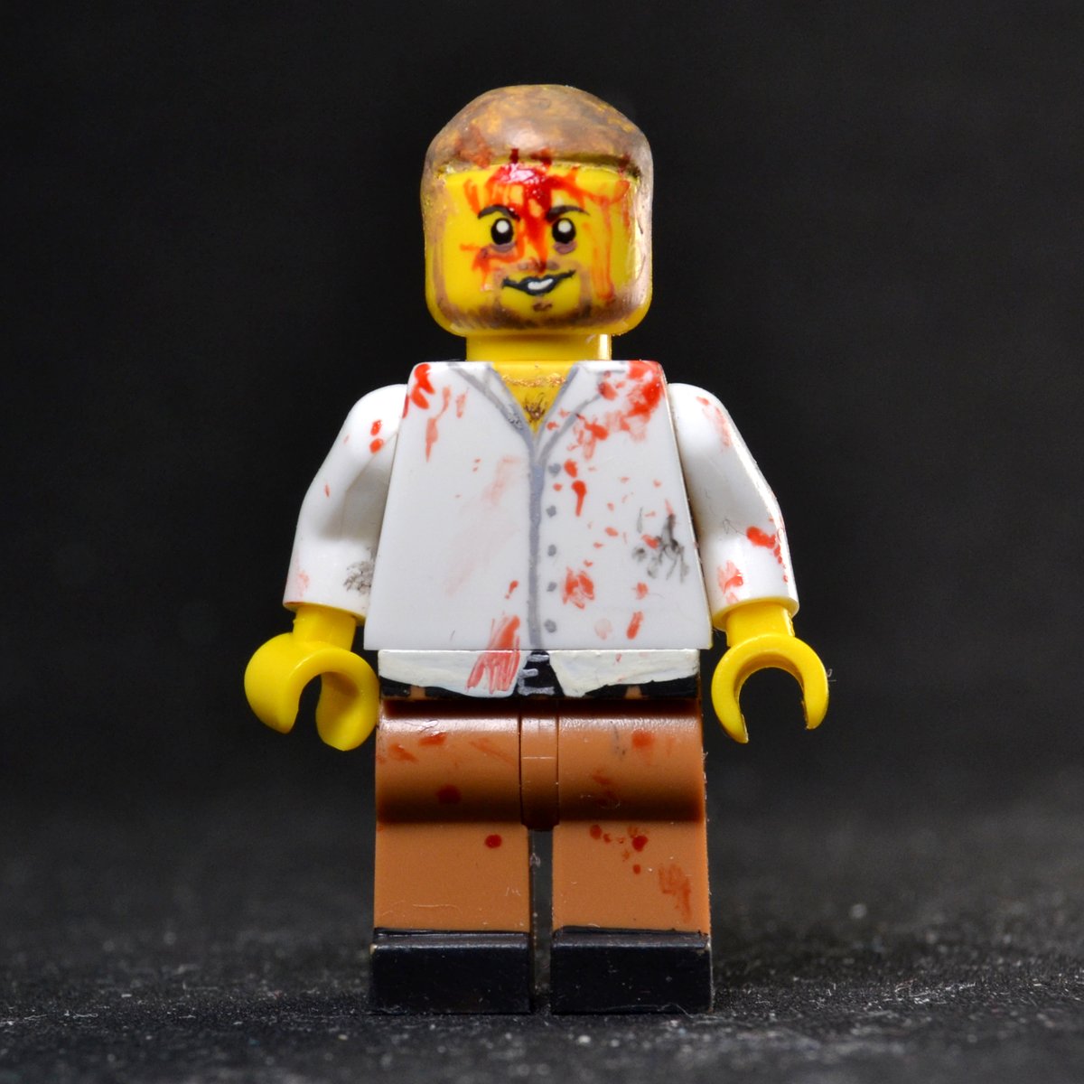 Custom bloody #Lego Charles Mason 🩸 #TheRootOfAllEvil