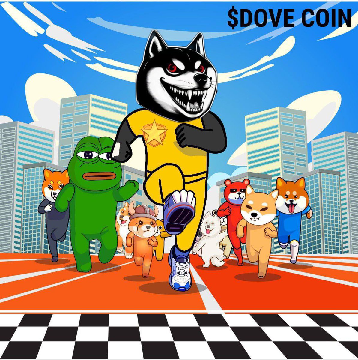CrypGMoney's tweet photo. @elonmusk $DOVE is $DOGE evil twin brother https://t.co/OE7BK5xarG