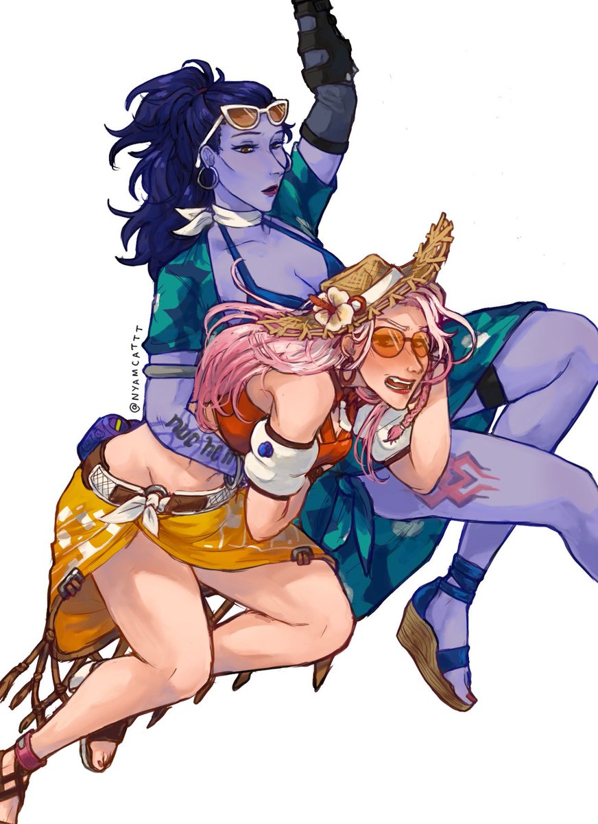 nyam (@nyamcattt) on Twitter photo posting this ouihaw i drew for my friend's birthday separately posting this ouihaw i drew for my friend's birthday separately