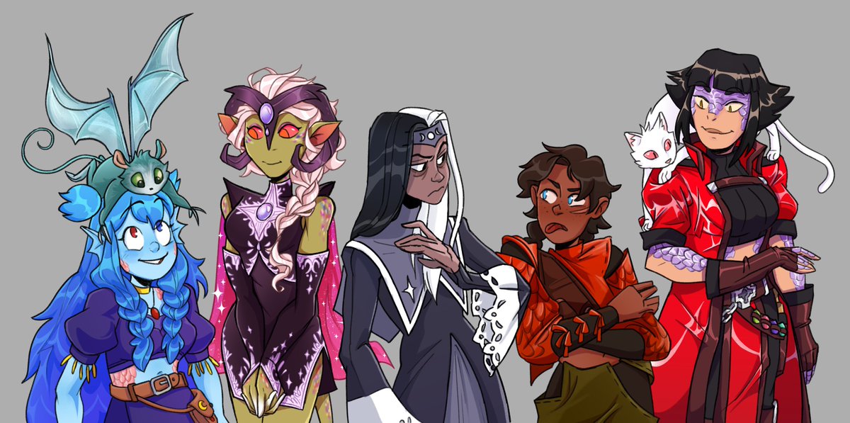 🌟 I love these dnd ladies!!! 🌟 #Gemfatales