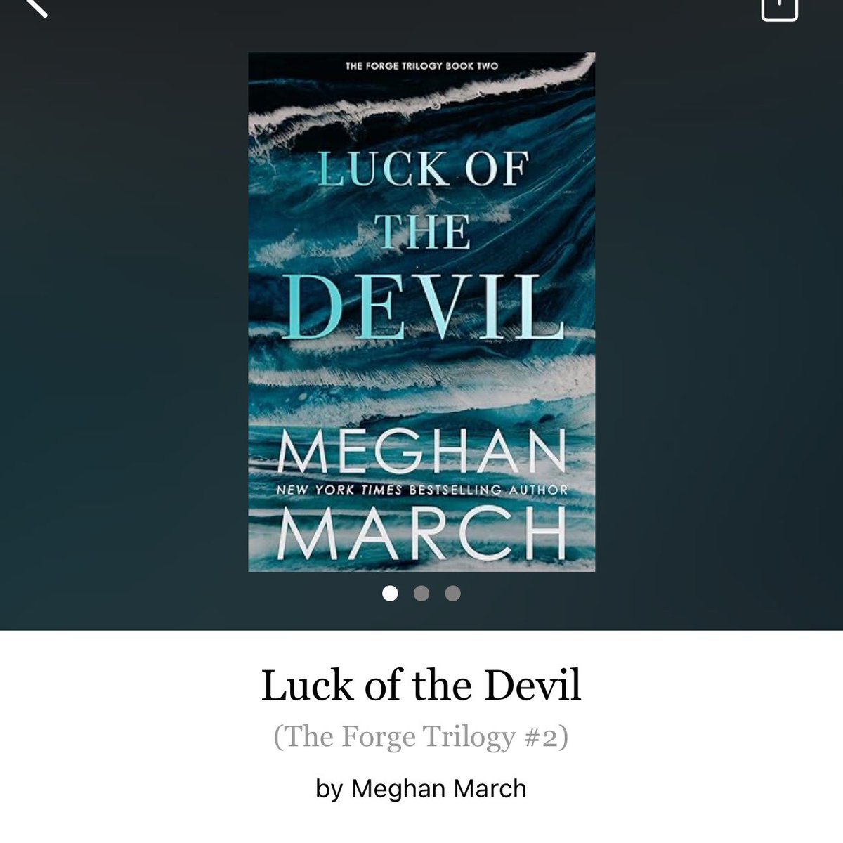 TaraDDonai's tweet image. Luck of the Devil by Meghan March 

#LuckOfTheDevil by #MeghanMarch #6186 #70chapters #277pages #335of400 #Series #Audiobook #98for25 #ForgeTrilogy #6houraudiobook #JerichoAndIndia #march2024 #clearingoffreadingshelves #whatsnext #readitquick #Book2of3