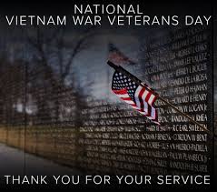 Thank you to all the Vietnam Veterans, passed and present, and their families for your service and sacrifice to this great nation! 🇺🇲