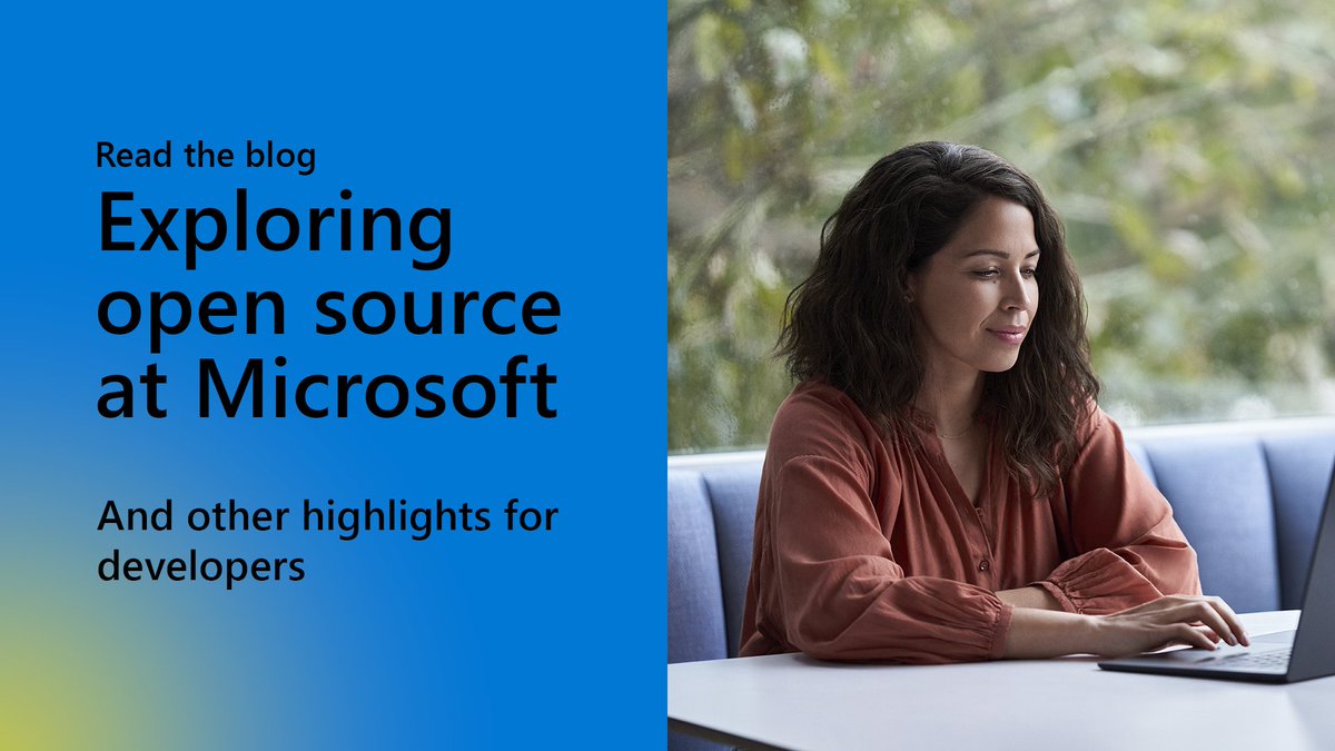 Explore tools and resources to learn about open-source software. Discover Microsoft technologies that are open source, check out repos on GitHub, and learn about tools you can use for your own open-source projects. #VScode #dotNET #OpenSource msft.it/6018cURiG