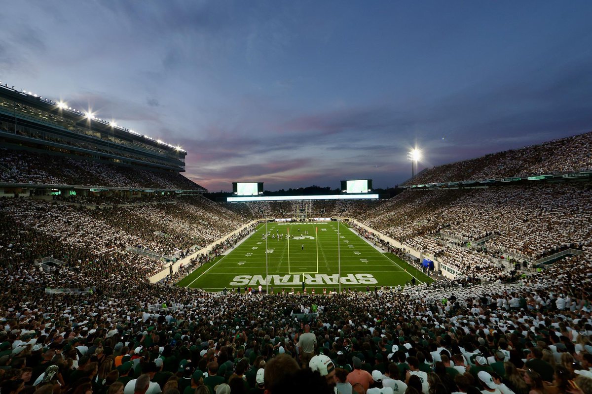 Thank God for another blessing. Humbled and blessed to say I have received an offer from Michigan State University #GoSpartans