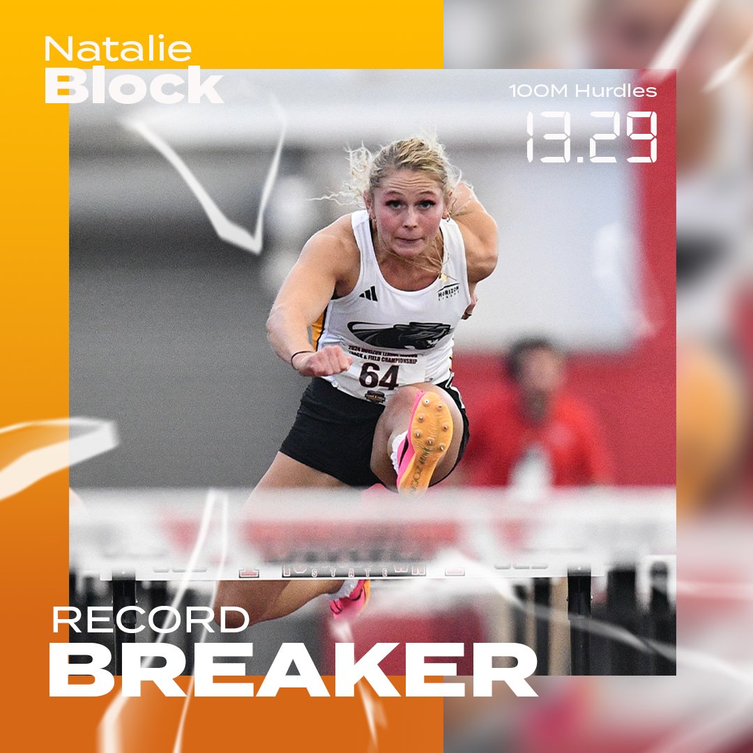 Right back at it to start outdoor season.. Natalie Block with yet another record breaking performance! #ForTheMKE | #HLTF