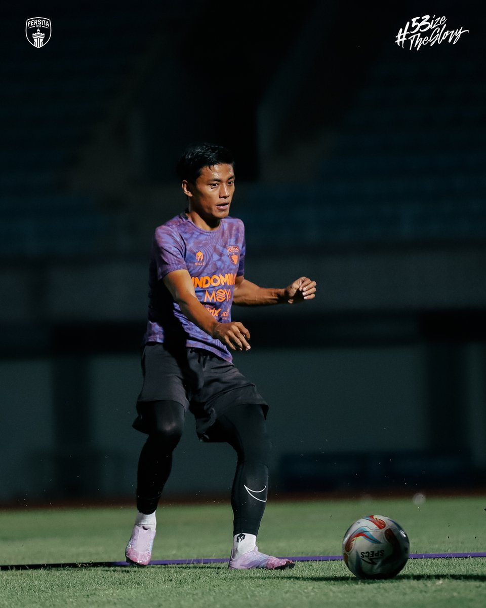 Last night training session. ——— Our City. Our Rules. Our Legacy. ——— #53IZETHEGLORY #Persita #PersitaTangerang #PersitaAbadi