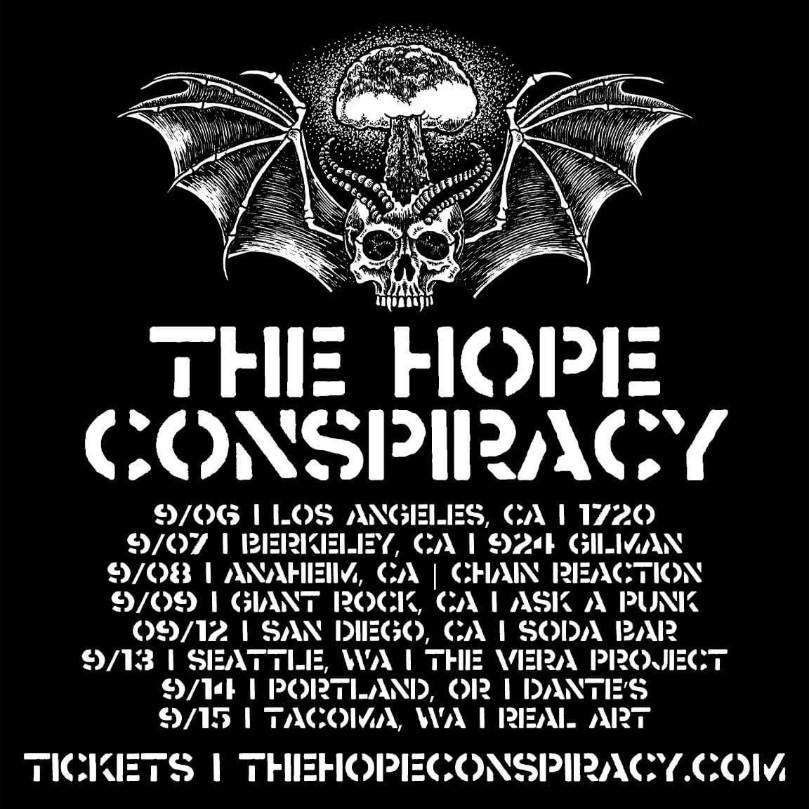 1000knivesinc's tweet photo. 1000 KNIVES PRESENTS 

@thehopeconspiracy 

9/13 @veraproject 
9/15 @realarttacoma 

Tickets on sale NOW https://t.co/eXJp3uQQvL
 
#thehopeconspiracy #1000knives #veraproject #realarttacoma #seattle #tacoma https://t.co/R08YB9XpBg