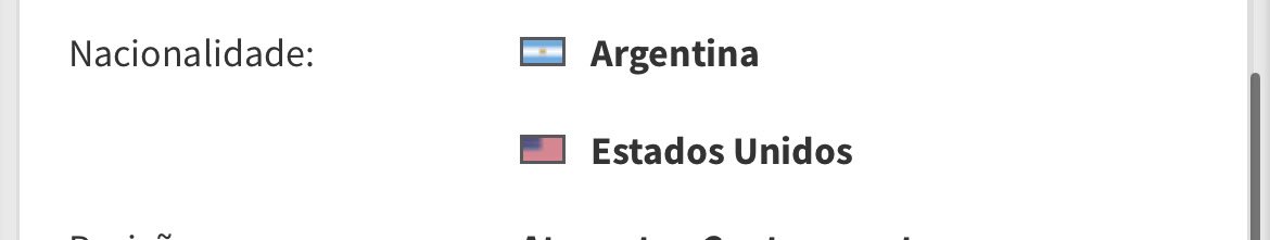 🚨🤯🇦🇷| TATY CASTELLANOS NA SELEÇÃO DOS 🇺🇸? 

Segundo notícias que saíram no final de 2023, o argentino estava trabalhando nas papeladas para obter cidadania norte-americana, e assim, poder ser convocado. 

Atualmente, os dados do jogador no Transfermarkt já constam com a
