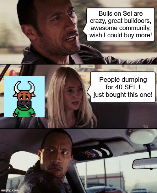 Y'all need to stop fading @BullsonSEI, we probably won't see this price ever again.

Hope I don't c you crying over not having bought one now for $40 when in the future they become very expensive b-cos of their utility and great community!

NFT always DYOR!

#SEI #BULLISH