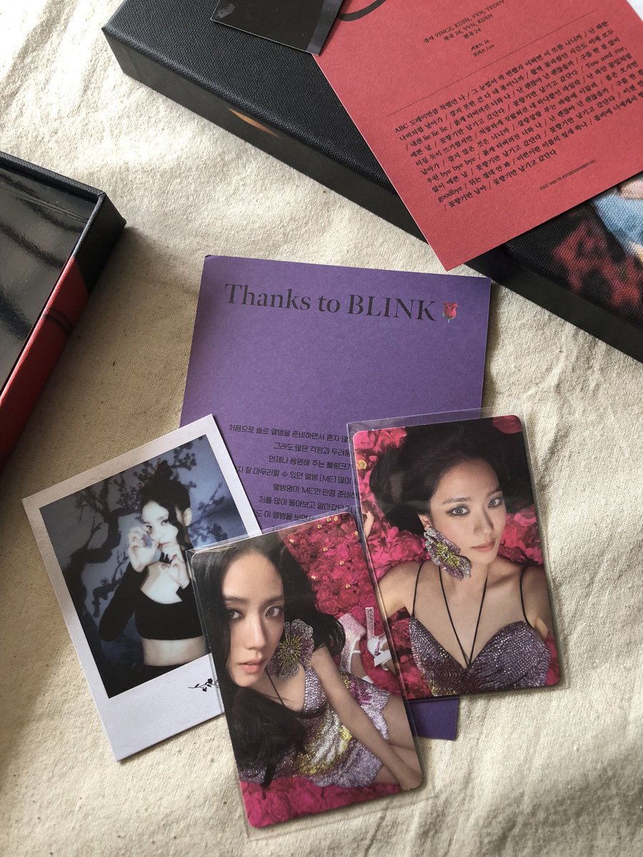 jaynoo04's tweet photo. wts #pasarblackpink
— Jisoo Me Black Ver. Set 
— RM45 exc 8WM
— inclusions included
hmu
🏷️ jisoo me album black ver. wts wtb wtt blackpink jisoo https://t.co/Xc6ol2ohGM