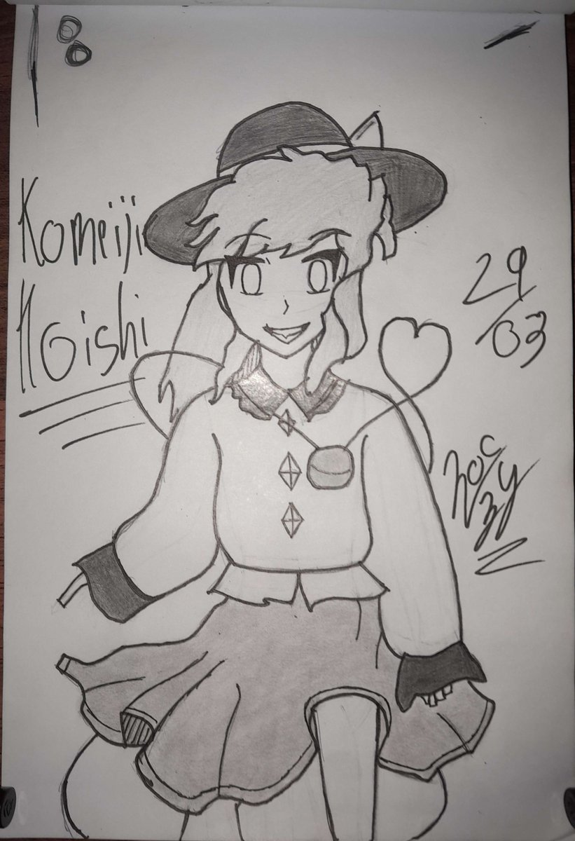 Komeiji Koishi from Touhou Project

[#古明地こいし #東方Project #touhouproject #KomeijiKoishi #art #arte #アナログ #tradicional]