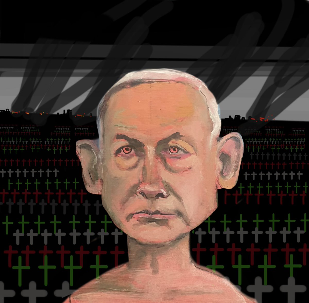 david_macleod1's tweet photo. Easter contemplation 2024… #gaza #notcalvary #auspol #dmacsketch https://t.co/p2qgwkb46e