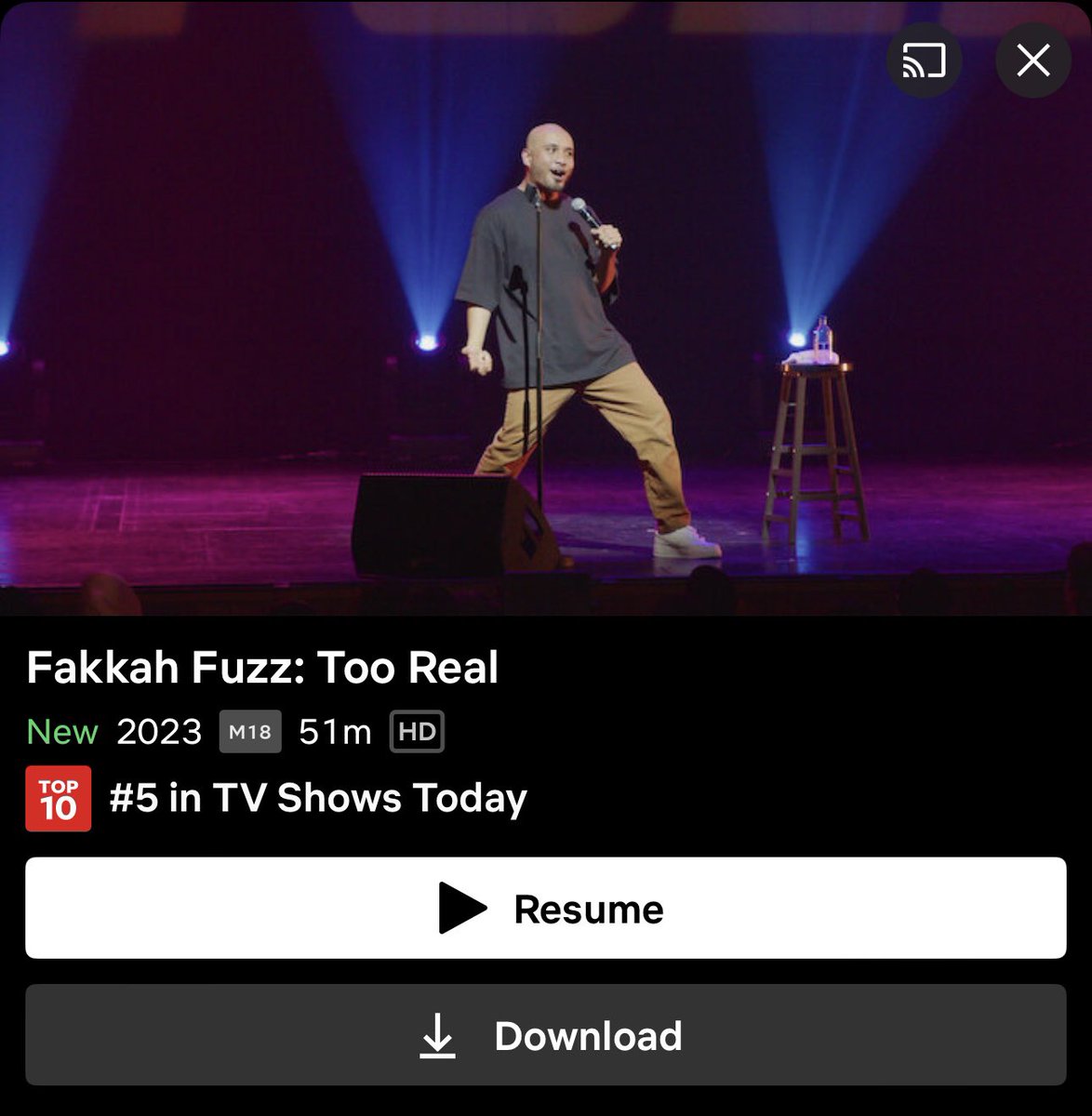 Fadzri ABD Rashid (@fakkahfuzz) on Twitter photo Thank you guys for making TOO REAL the 5th most watched show on NETFLIX in Singapore!! ❤️❤️ Thank you guys for making TOO REAL the 5th most watched show on NETFLIX in Singapore!! ❤️❤️