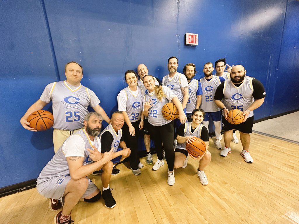 CassHSGA's tweet photo. March Madness Results are in...Teachers vs. Students game , teachers WIN by 1 point!!! @cass_athletics https://t.co/vpvgobSMMy