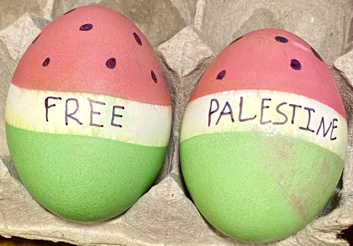 My daughter’s contribution to Easter.