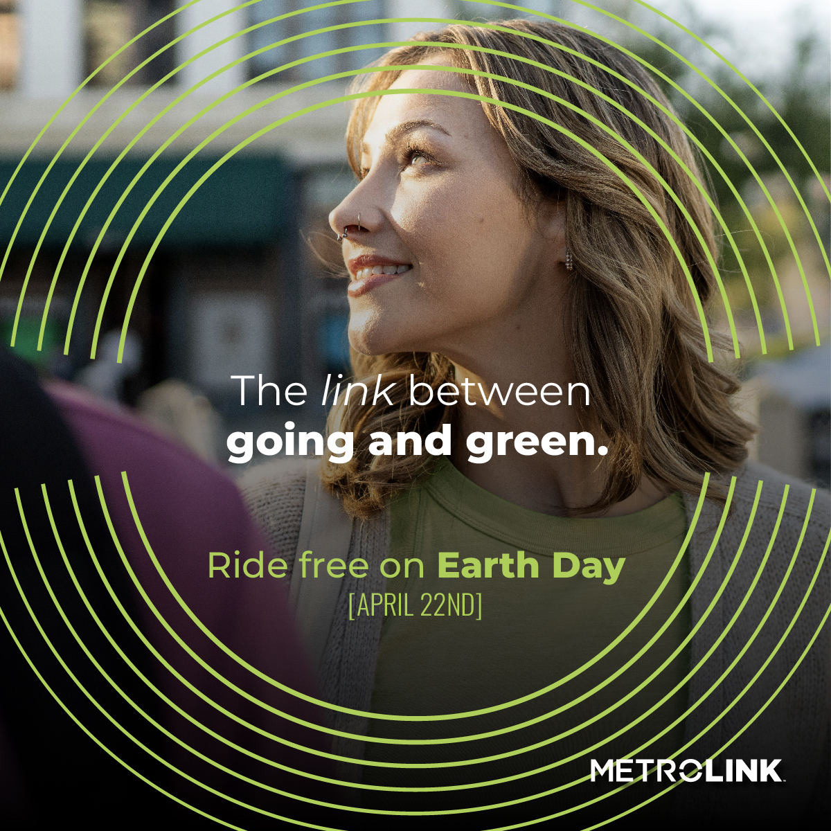 What’s good for the Earth is good for you! Ride FREE this #EarthDay, April 22 on all Metrolink lines. No ticket needed…pick your destination and just hop aboard.

Learn More: metrol.ink/3wAxThX