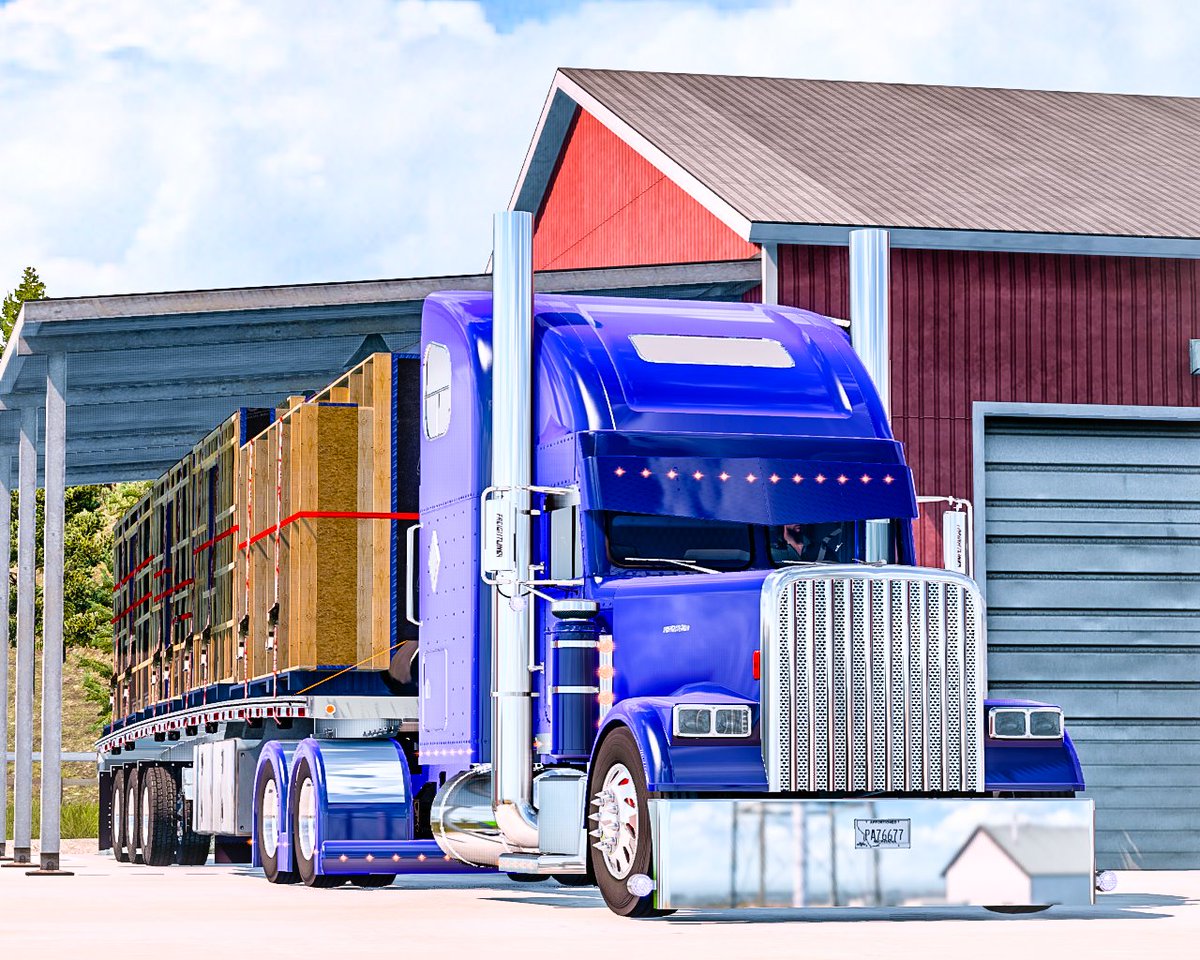 SimuVersewi6k's tweet photo. Hauling Oversized House Prefab Through the Oregon in My Freightliner - American Truck simulator
Video Link - https://t.co/GF1De9tZaK
#AmericanTruckSimulator #ATS2 #BestCommunityEver @SCSsoftware https://t.co/oTuKtM915B