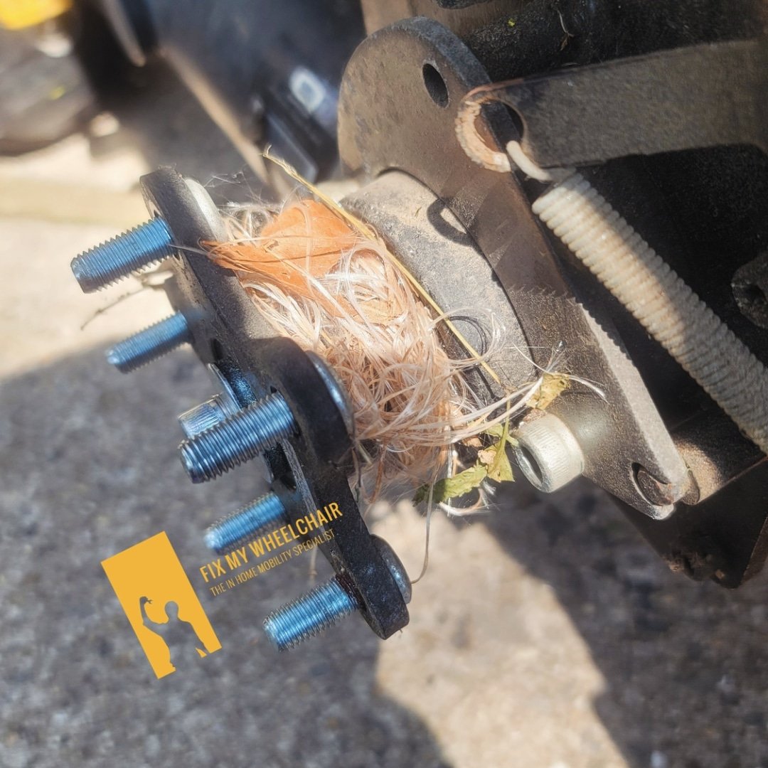 Smooth rides ahead! Let us handle the debris on your wheelchair axles. Contact us for In-Home Repairs at fixmywheelchair.com

#wheelchair #NewYorkCity #NewJersey #mobility #scooter