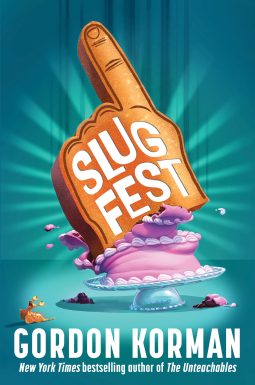 Book 7 of spring break: SLUGFEST by @gordonkorman. Star athlete Yash has to take summer PE, aka Slugfest, w/a crew of misfits. Despite differences, the Slugs find a way to unite for a shared purpose. Sports fans & non-sports fans will root for the Slugs to come out on top. #mglit