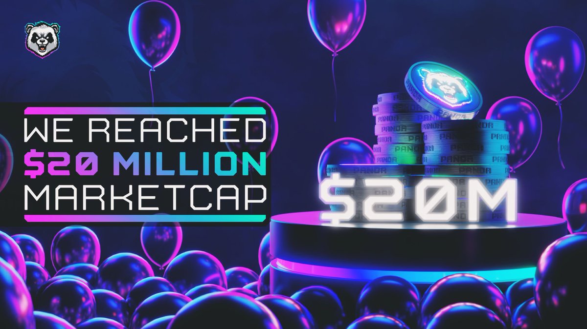PandaSwapSol's tweet image. 🐼😈$PANDA ARMY! We made it and reached 20M Market Cap 😈🐼

What do you think will be the next target? Comment and win 5,000 $PANDA

#SOL #SOLANA #MEMECOINS