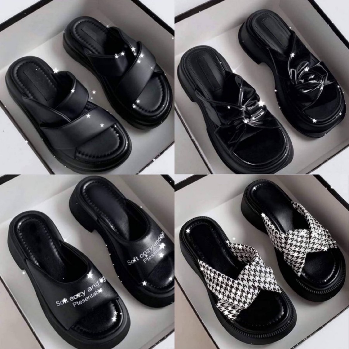 Pretty &amp; comfy black sandal for raya!

- a thread -