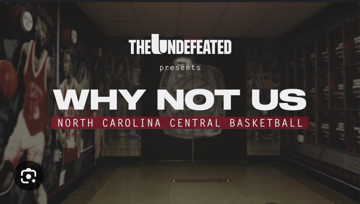 Dear NC State, Congratulations to you. I love the run that ya’ll are on but this “Why Not Us” is copyright infringement to NCCU Basketball. We hereby grant you permission to use it, but please make checks payable to NCCU Men’s Basketball Foundation! 😂😂😂