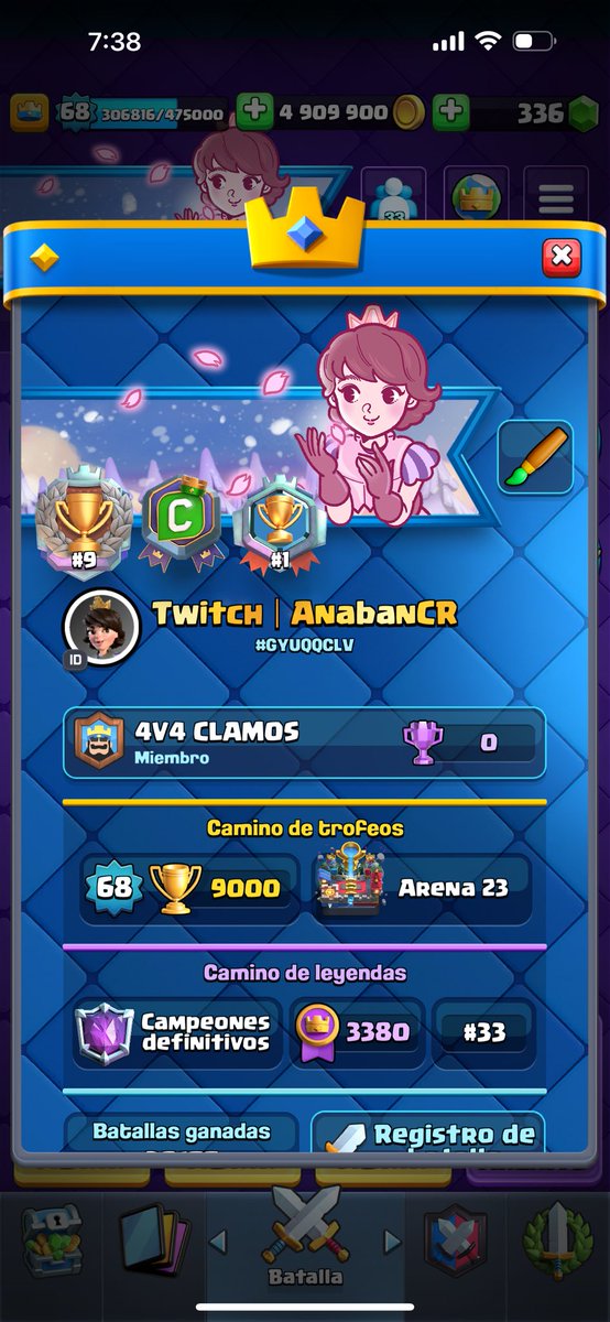 Anaban ✨ (@anaban_cr) on Twitter photo Like a este Tweet y agregaré a 10 personas a mi lista de amigos de Clash Royale 😈❤️ Like a este Tweet y agregaré a 10 personas a mi lista de amigos de Clash Royale 😈❤️