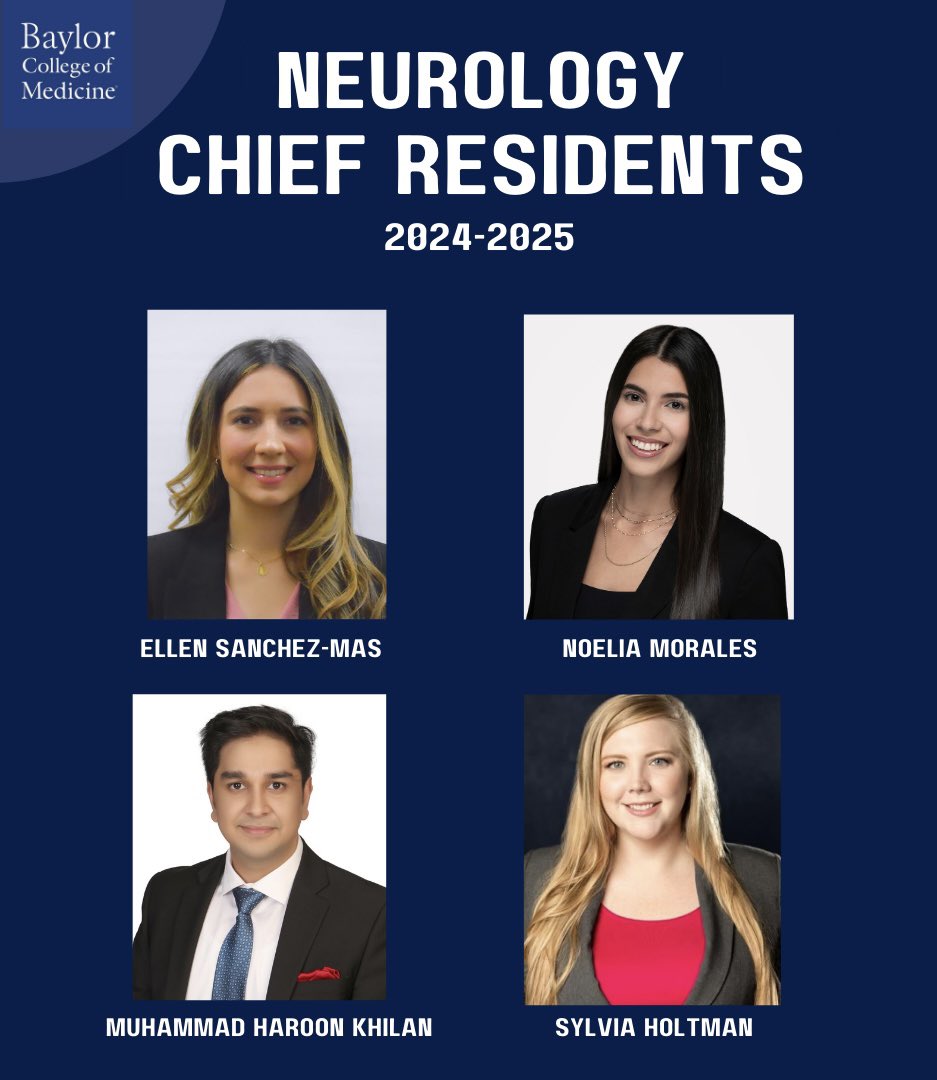 We are very excited to announce our 2024-2025 CHIEF RESIDENTS!! Congratulations🎉🧠