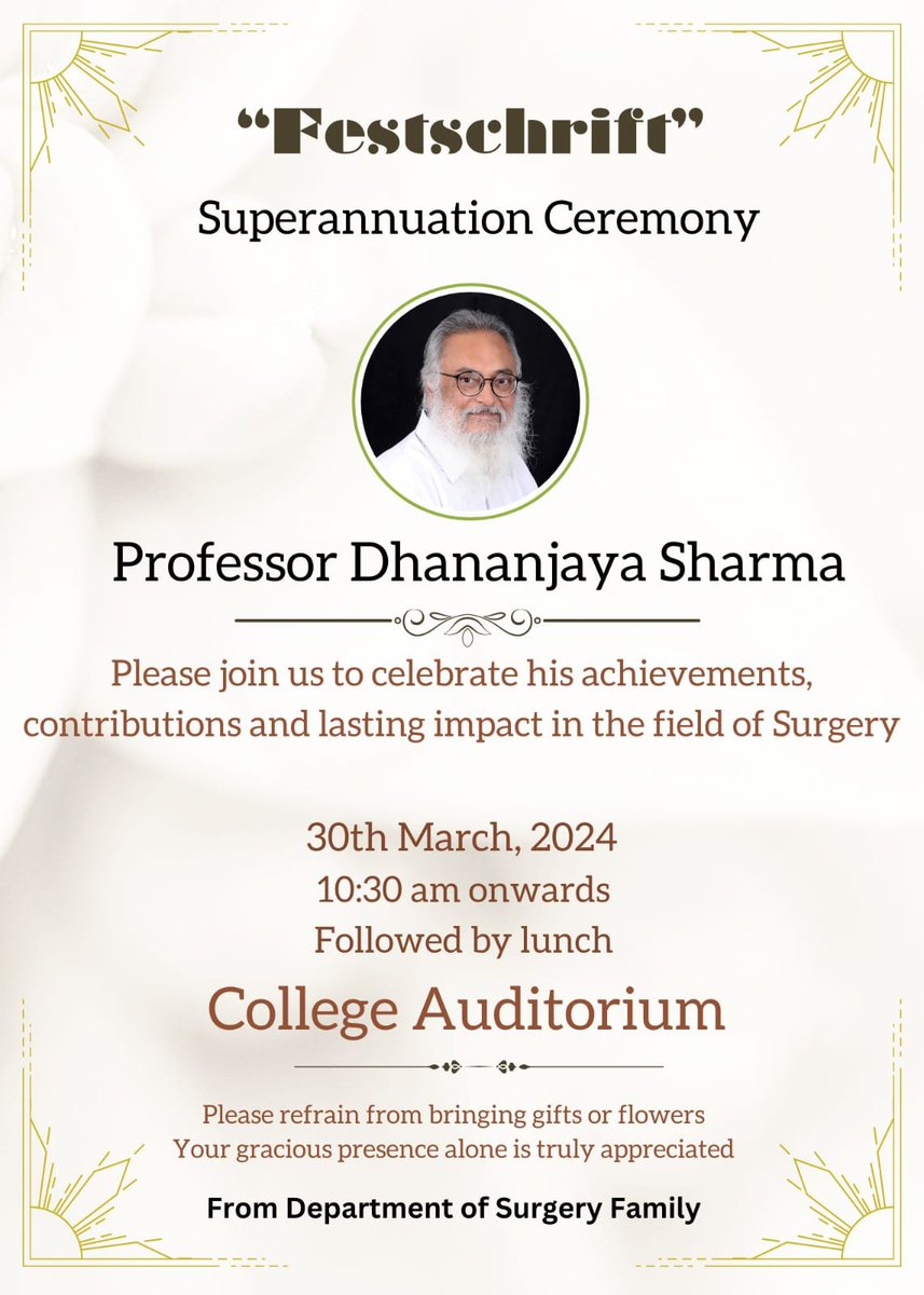 A day filled with mixed emotions is here. As a leader you have achieved which very few can - prepared the next generation of leaders and you have put the ship in such a trajectory that it will keep moving forward for years to come. @Dhananjayasha19 @drpa @drvikeshagrawal