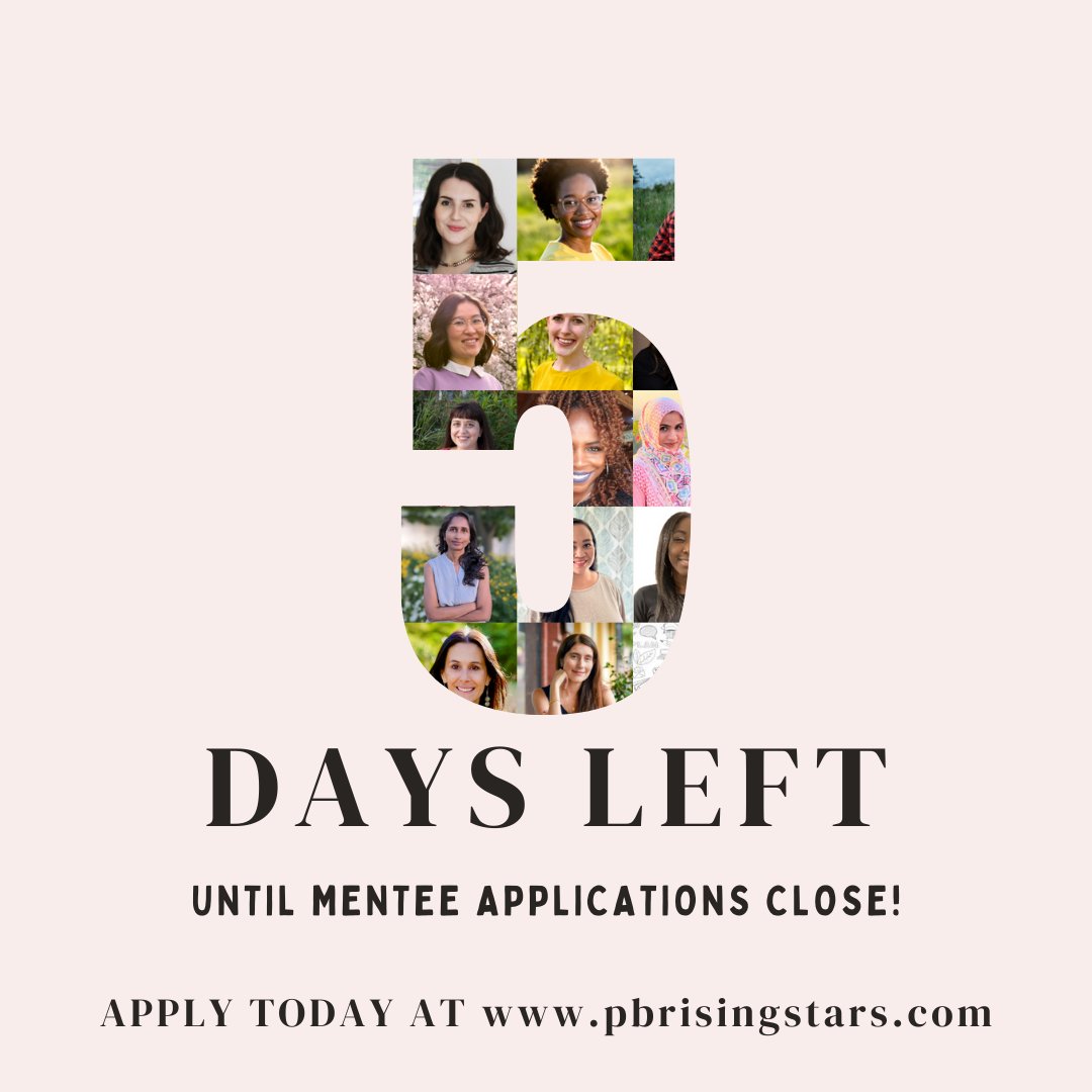 ebonylynnmudd's tweet image. 💫It's the weekend! The perfect time to submit a mentee app for the #PBRisingStars One-App-A-Day Challenge!

Are you applying to Erica OR Raissa today?

Unagented authors:
pbrisingstars.com/erica

Unagented OR Agented illustrators:
pbrisingstars.com/raissa

#kidlit #kidlitart