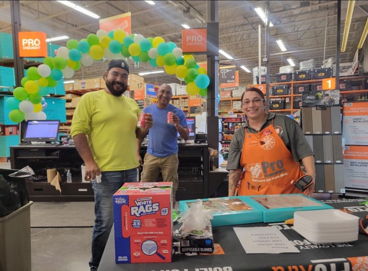 #THD6584 Pro Event! @BrendanMcDowel9 @ThomasMageeTHD @elizondo_iii @chuckearp11 @je_raul08 @bluepitt79 @just_jen_81 @emunoz1411