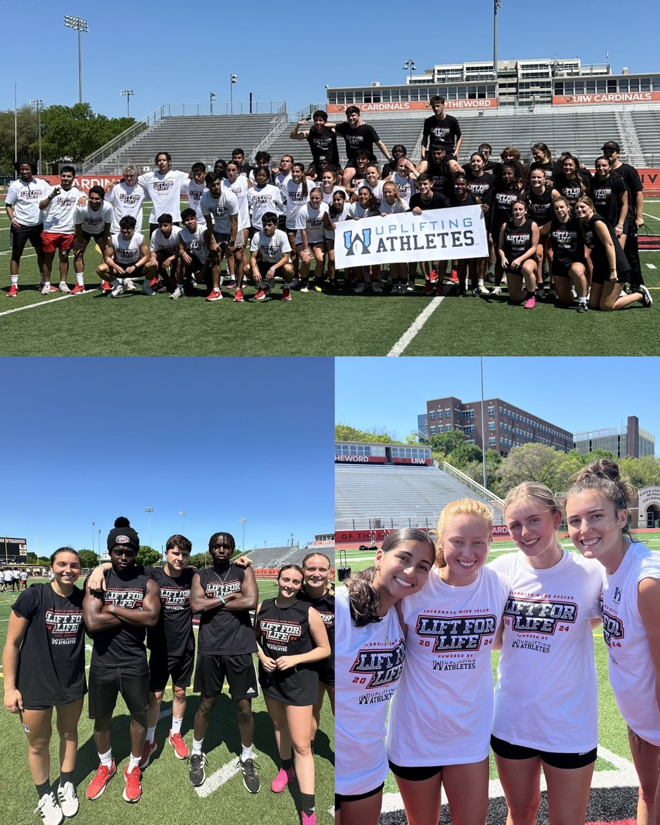 Last week, our women's and men's soccer teams brought their A-game to Lift for Life with Uplifting Athletes, rallying for a cause close to our hearts. Together, we raised awareness and showed our support for the rare disease community. 🏃‍♀️🏋️‍♀️⚽️ #TheWord