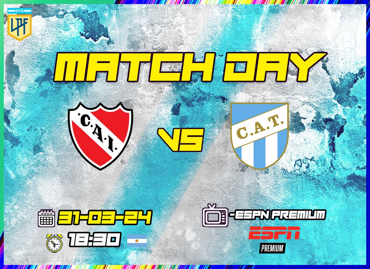 👊 IT'S TODAY! 🆚 Independiente ⌚ 18:30 🏟 Libertadores de América Stadium 📺ESPN Premium