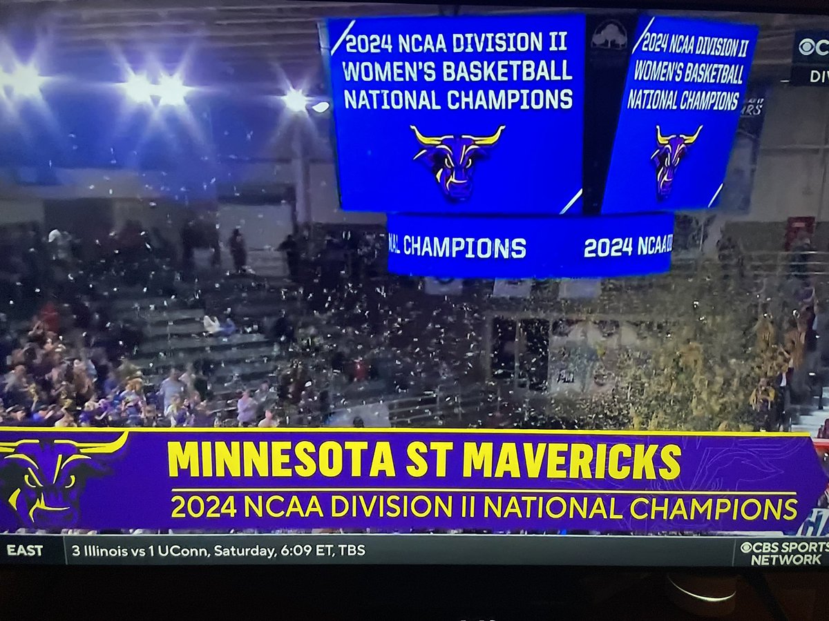 Good on yah Mavericks!!!!! #HornsUp <a href="/MinnStWBB/">MSUMavericksWBB</a>