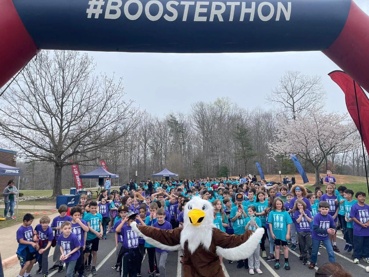Spring into Boosterthon on 4 April!  
Help cheer on our Boosterthon efforts during the  Car/Bus Lane Party on Thurs, April 4th! Bring a homemade poster! Show your enthusiasm! Wear your teal &amp; purple! Break out those fly dance moves! Sign Up: m.signupgenius.com/#!/showSignUp/…
