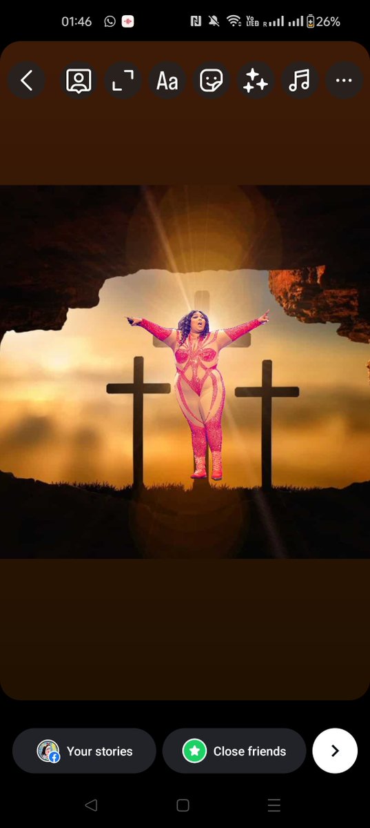 My friend suggested that I might be a Lizzo apologist. I was nearly offended but then I remembered that I'm currently trying to photoshop Lizzo on a cross being crucified like Jesus on good Friday.