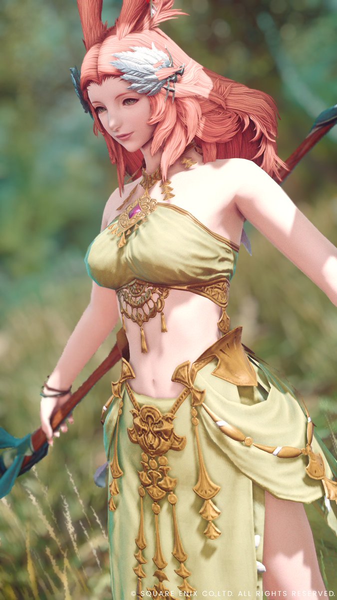 ノフィカ🍀
#FF14 
#おはウサ 
#本日のヴィエラ 
#ヴィエラ
#3shineViera