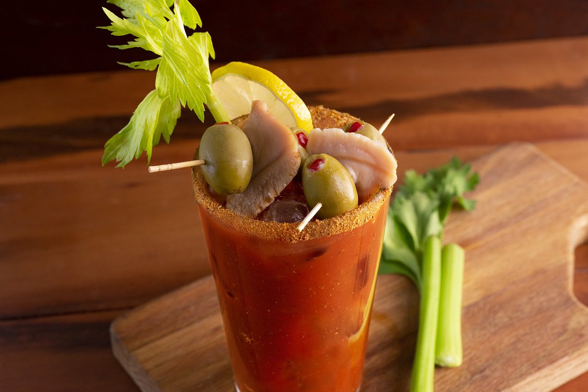 SeaWatchSeafood's tweet photo. Spring break weekend calls for Bloody Caesars! What’s a #BloodyCaesar? It’s a variation of the #BloodyMary that uses Clamato juice instead of tomato juice. Give it a try with @seawatchseafood’s #ClamJuice and let us know what you think! #Seawatch https://t.co/S7QyfTF8PM