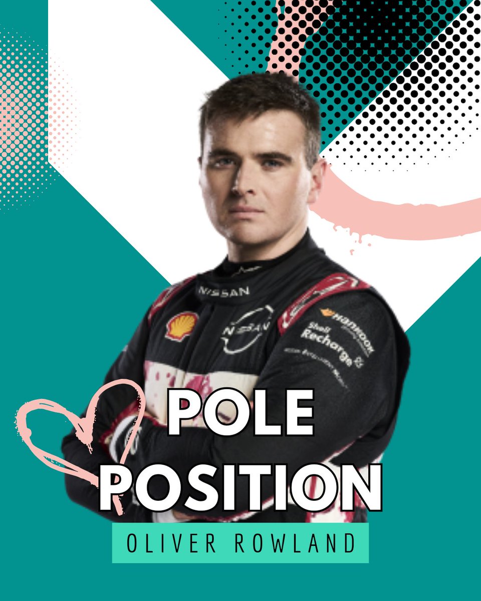 Wow, that was a close one! Your #TokyoEPrix polesitter is @oliverrowland1! 🇯🇵

#formulaE #abbformulae #motorsport #racing #season10 #oliverrowland #nissan #nismo